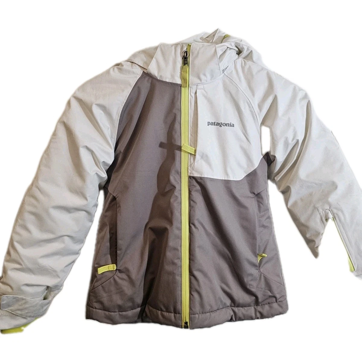 Patagonia Snowbelle Hooded Ski Snowboard Snow Jacket H2No Unisex Kid Size XS 5/6