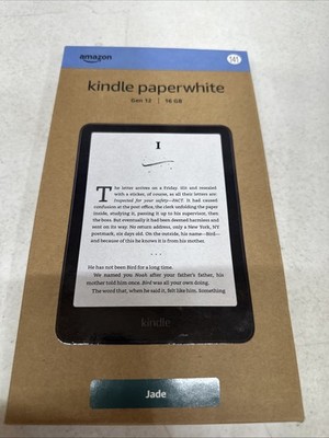 Amazon Kindle Paperwhite 16GB (newest model)  Gen 12 Jade - NEW SEALED