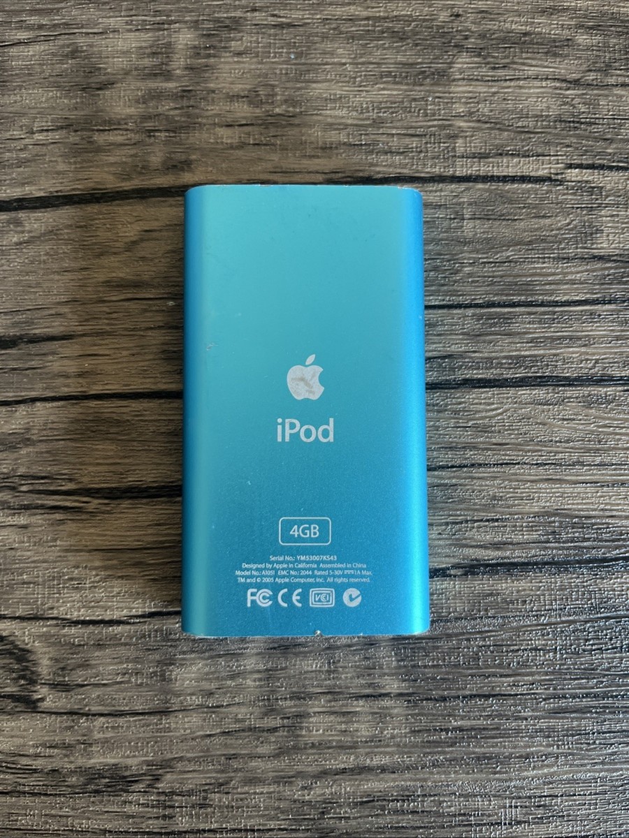 BRAND MEW BATTERY* Apple iPod Mini 2nd Gen 4GB Blue MP3 Player | eBay