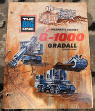 Gradall G-1000 Hydraulic Excavator Brochure AMIL25