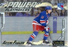 2024-25 OPC PLATINUM POWER PLAYMAKERS PM-7 ARTEMI PANARIN NEAR MINT CONDITION