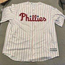 Majestic - Philadelphia Phillies - Maikel Franco - #7 - Pin Stripe Jersey - XL