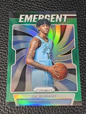 JA MORANT 2019-2020 PANINI GREEN PRIZM #17 card NBA basketball