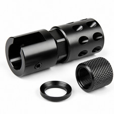 Ruger 1022 10-22 Adapter  Tanker Style Muzzle Brake 1/2"x28 TPI