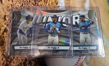 2024 Topps Stadium Club Triumvirates Ken Griffey Jr #TVN-7,8,9 all three cards