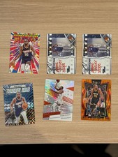 Kevin Durant Lot (6) 2025-26 Topps Chrome Power Players 2024-25 Mosaic Prizm