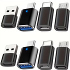 8pcs USB Adapter Set USB A to USB C and USB C to Micro USB