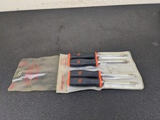 Bn611 Snap-on Sgtx40 4 Pc Torx Instinct Soft Grip Mini Screwdriver Set Orange
