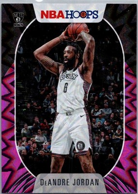 DeAndre Jordan #145 2020-21 Hoops Purple Explosion Brooklyn Nets