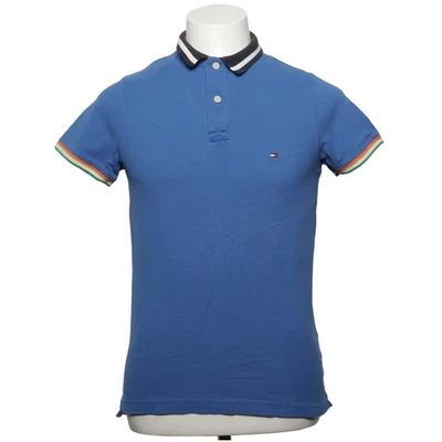Tommy Hilfiger, Poloshirt, Größe: S, model: slim fit, Blau/Mehrfarbig #A52 - Bild 1 von 4