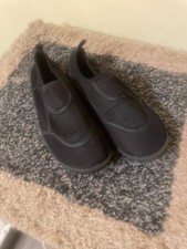 Women s Casual Flat Black Beach Style Slip on shoes