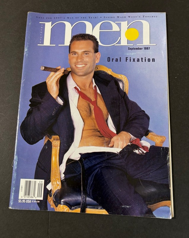 VINTAGE MEN MAGAZINE SEPTEMBER 1987 GAY INTEREST