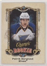 2008-09 Upper Deck Champ's Rookie Patrik Berglund #181 0a3