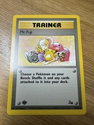 Mr. Fuji 58/62 Fossil Uncommon Trainer
