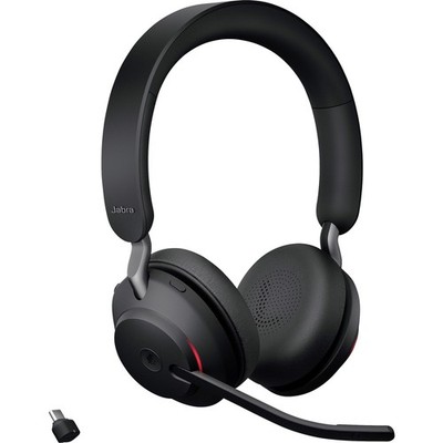 Jabra Evolve2 65 MS  On Ear Headset Bluetooth  Stereo Schwarz  Lautstärkerege...