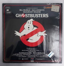 Ghostbusters, Laser Video disc, Bill Murray, Dan Aykroyd, Sigourney Weaver. 1984