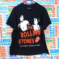 The Rolling Stones Biggest Scream In Town Graphic T Shirt Size XL Black