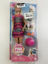 Mattel Barbie Rosa Pasaporte Italia Muñeca Conjunto Ropa Accesorios de Viaje Juguete Edad 3+