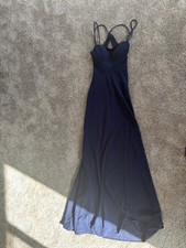Long Navy Dress Size Small