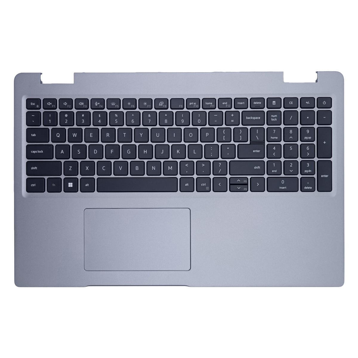 For Dell Precision 3571 Palmrest W/ backlit keyboard touchpad