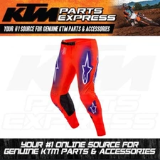 NEW KTM ALPINESTARS RED/BLUE SUPERTECH XXV PANTS SIZE MEDIUM 3PW250047603