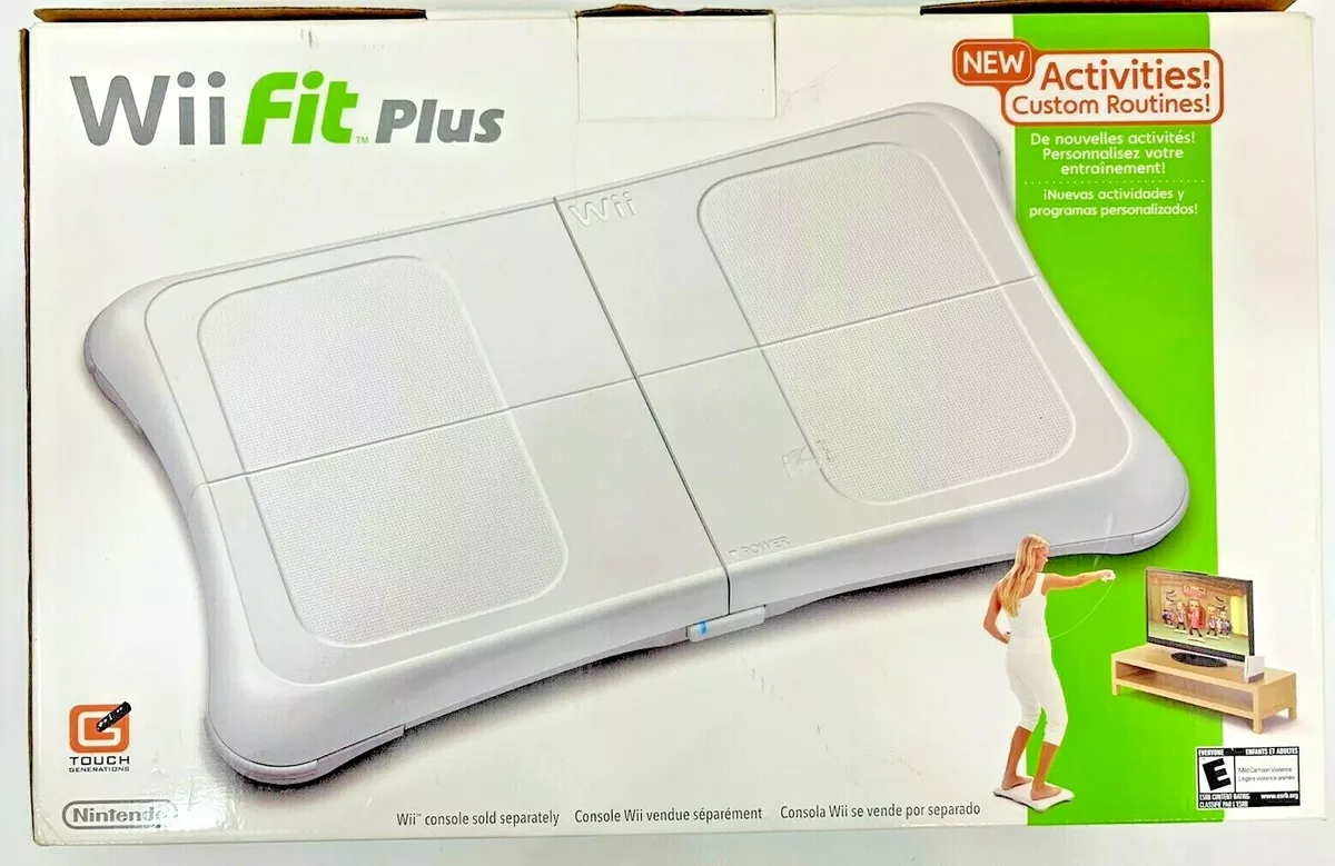 Nintendo Wii Fit Plus with Balance Board In Original Box & Game