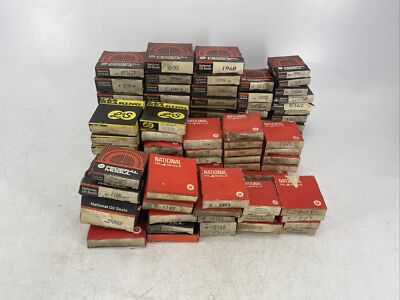 NEW OEM LOT OF OVER 5 LBS of Assorted L&S and National Oil Seals 