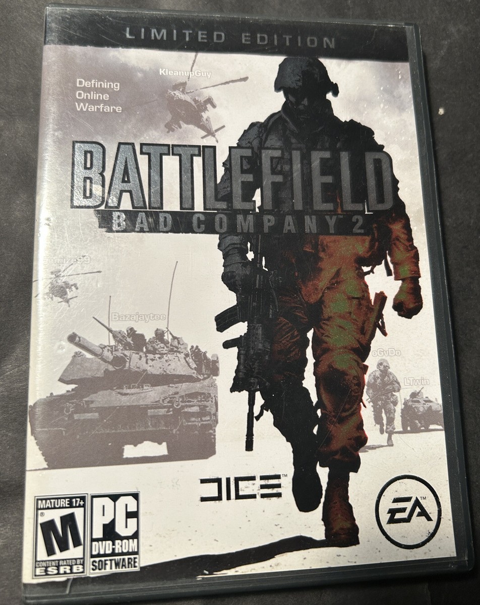 Battlefield Bad Company 2 (2010) PC DVD-ROM Complete with
