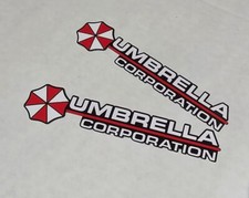 2 X Umbrella Corporation Hive Die Cut Logo Resident Evil Vinyl Decal Sticker Jdm