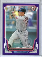 Asdrubal Cabrera 2014 Bowman Purple #09/10