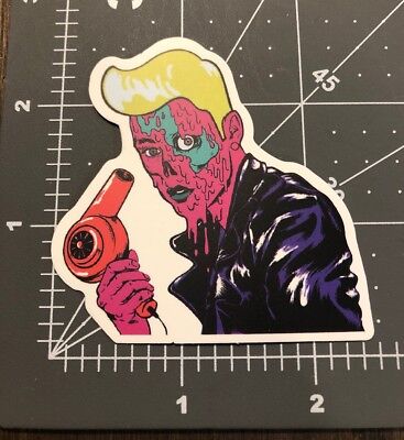 Zombie Punk Greaser Funny Adult Humor Skateboard Laptop Guitar Decal Sticker B1I