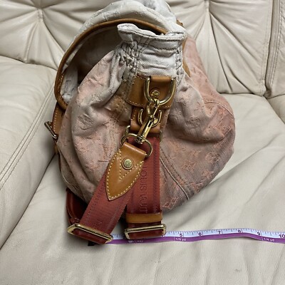 VTG LOUIS VUITTON Denim Orange Ombre Sunrise Large Messenger VTG LOUIS VUITTON Denim Orange Ombre Sunrise Large Messenger