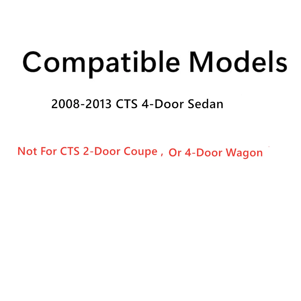 Подходит для Cadillac CTS 4 Dr седан 2008-2013 годов выпуска заднее стекло с подогревом с антенной - Изображение 4 из 4