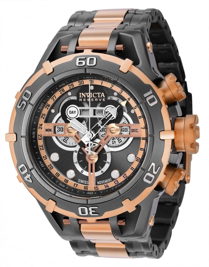 Invicta Reserve Subaqua Ocean Warrior Swiss Titanium Men's Quartz Watch RARE