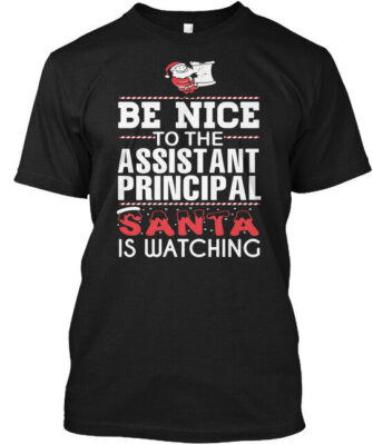 Assistant Principal - Be Nice To The T-Shirt Made in the USA Size S to 5XL