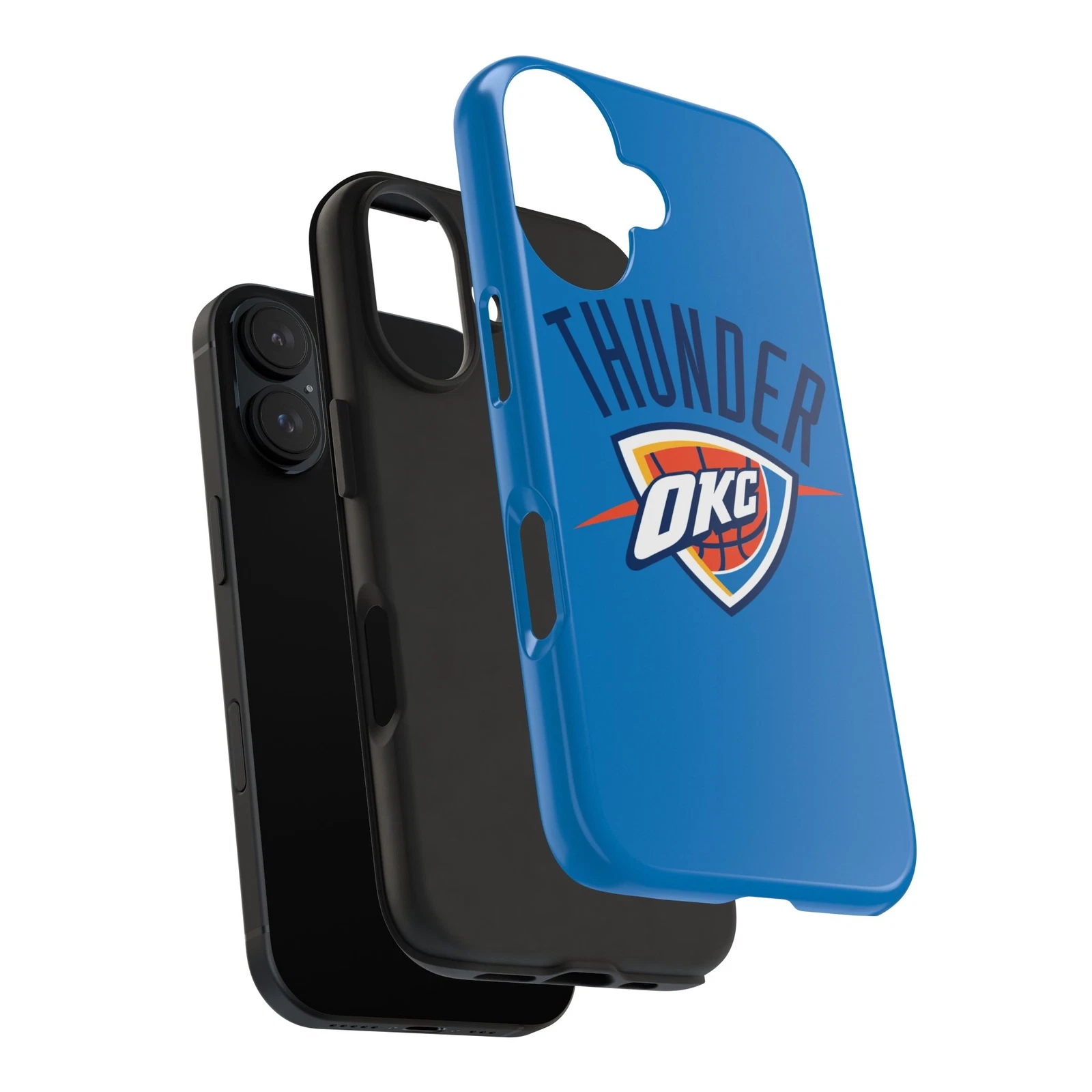 OKC Thunder Tough Phone Case, NBA Finals Playoffs, iPhone Samsung - Basketball