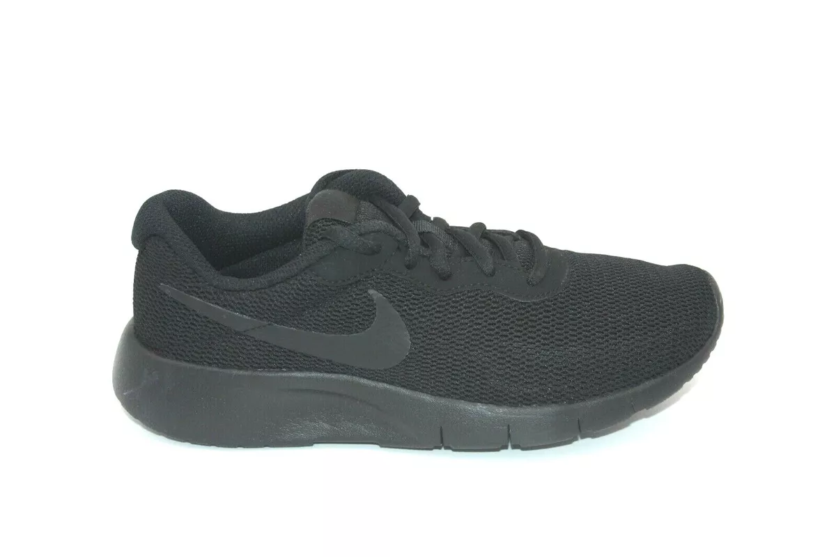 UNISEX NIKE TANJUN (GS) 818381-001 BLACK/BLACK RUNNING SHOE | eBay