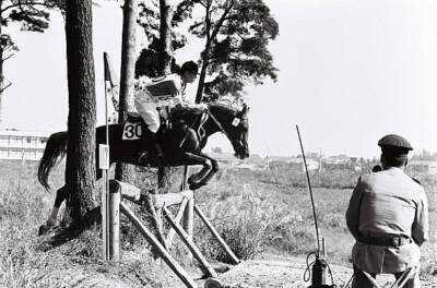 Shigeaki Uchino Of Japan Competes In The Riding Of The Modern P 1964 Old Photo