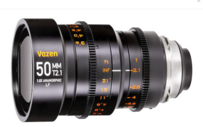 Vazen 50mm Full-Frame Anamorphic (PL) Very Good
