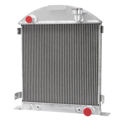 4 Row Aluminum Radiator For 1928 1929 Ford Model A Chevy Configuration