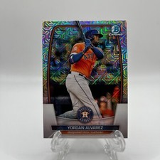 2023 Bowman Chrome Yordan Alvarez Mega Box Mojo Refractor Houston Astros #29