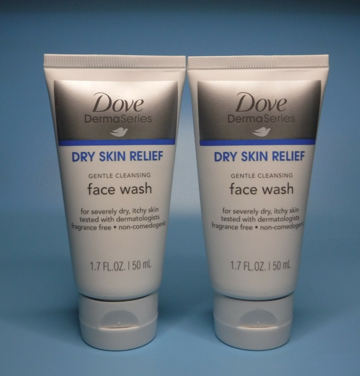 dove dermaseries face wash dry skin relief