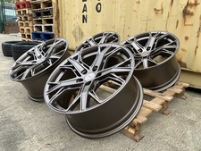 VW TRANSPORTER T5 T6 T7 ALLOY WHEELS 19" BRONZE LOAD RATED VITO VIVARO X4✅