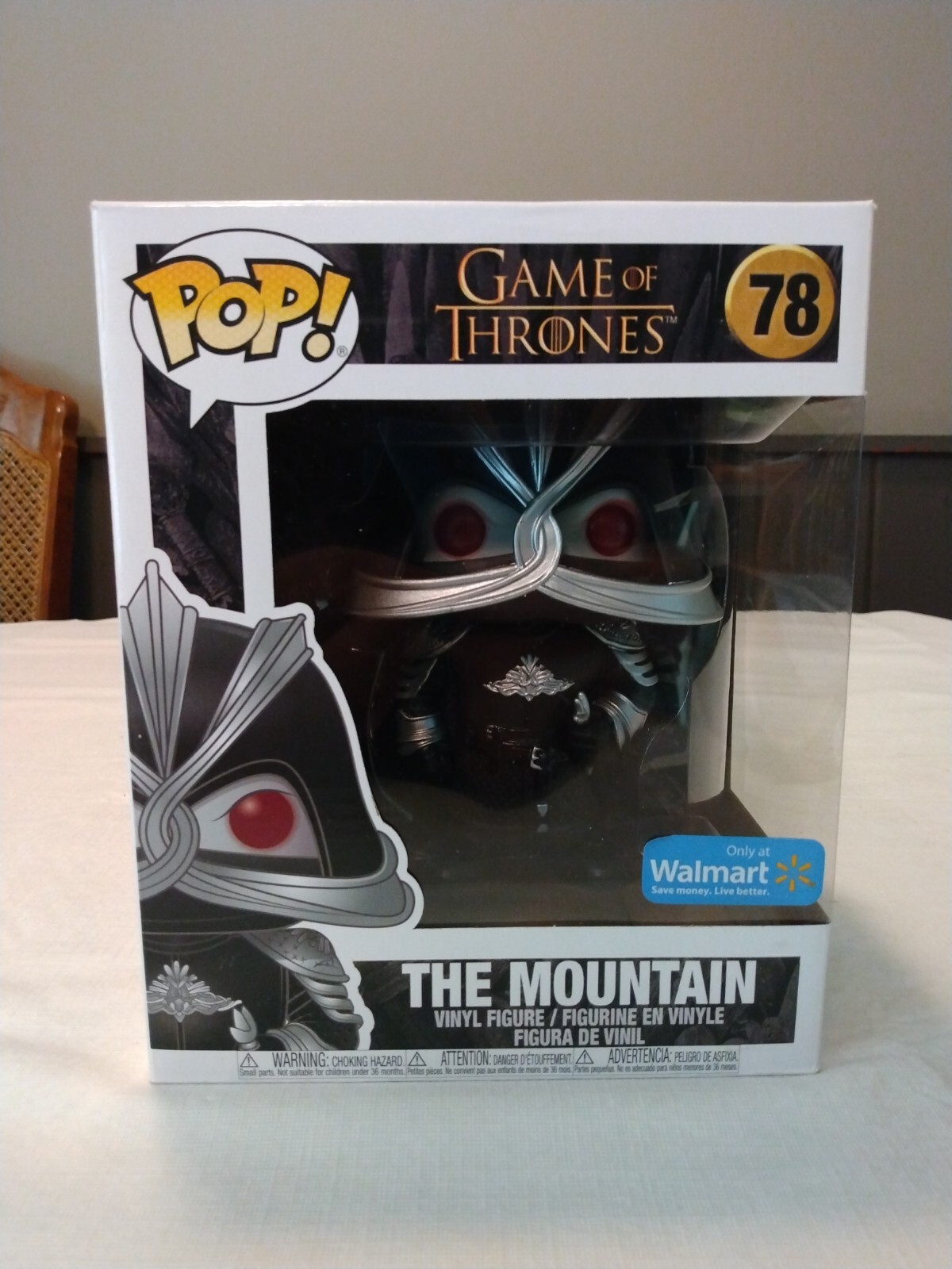 En Oferta Funko Pop! The Mountain #78 - Game Of Thrones Walmart Exclusive New And Mint