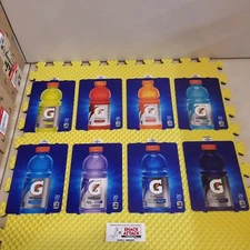 DIXIE NARCO 276HVV & 501E SODA VENDING MACHINE GATORADE "BOTTLE" VEND LABEL SET