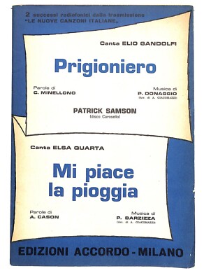 EBOND Noten P.Samson Gefangener E. Viertes Ich mag den Regen BUCH LI040275