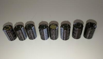 8 Stück / pcs Accuphase P-300V  ELNA 220 µF 100V Elkos