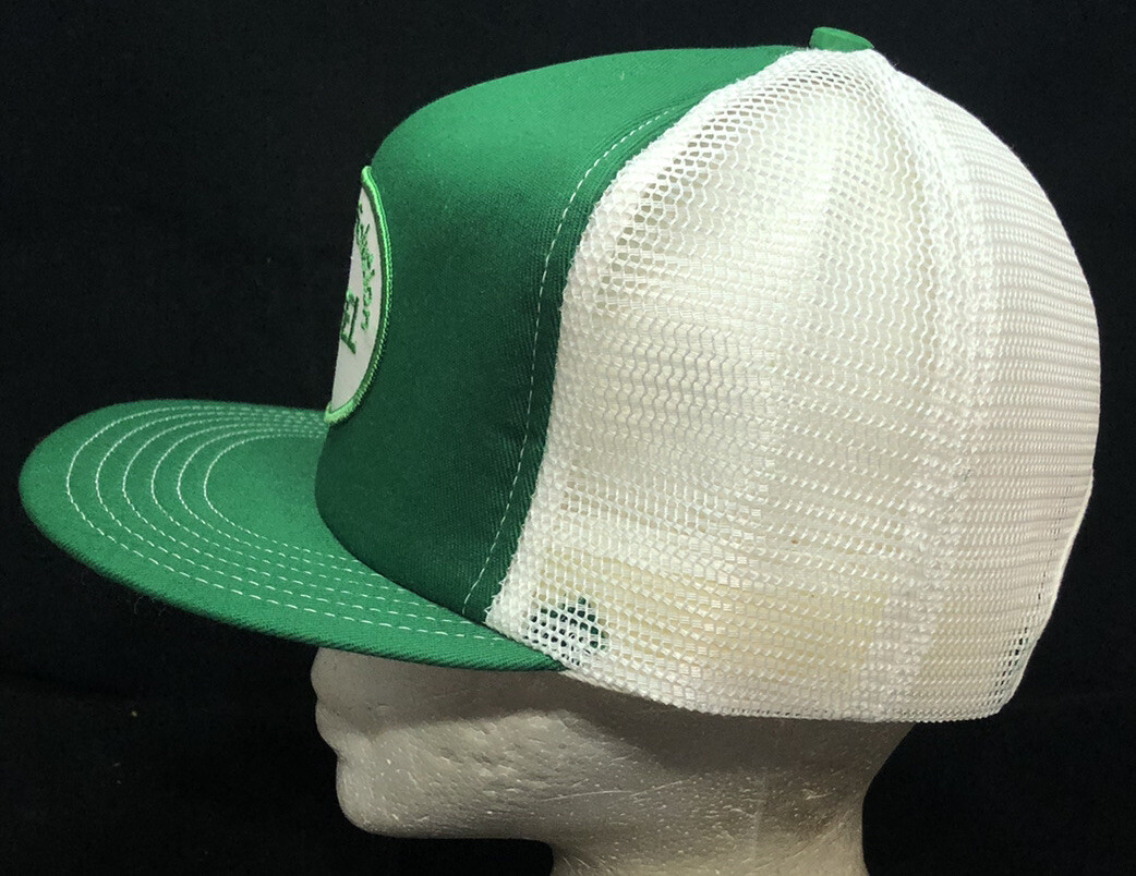 Vtg Banvel Herbicide Snapback Hat Super Solution Company Logo Patch Farmer Cap View 5