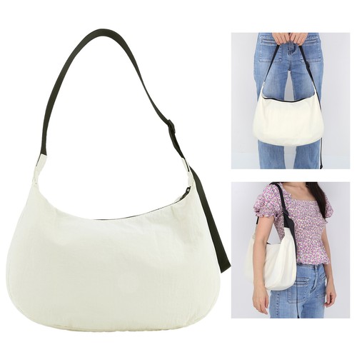 Damen-Handeltasche Umhängetasche Hobo-Tasche modische Beuteltasche Reißverschluss Mädchen stilvolle Handtasche - Bild 17 von 30