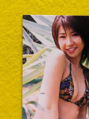AYANO WASHIZU BOMB CARD LIMITED 2008 GAKKEN No.002 Japanese Bikini